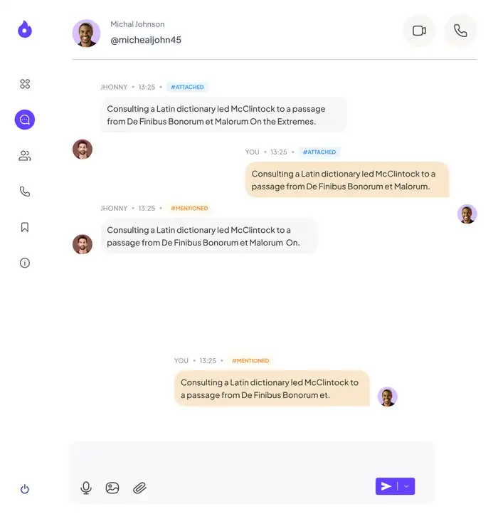 Interacciones personales dedicadas